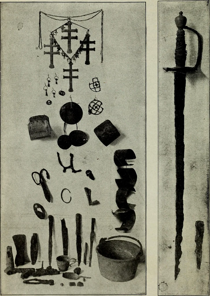 An illustration from Ohio archæological and historical quarterly, 1887, leaf 157