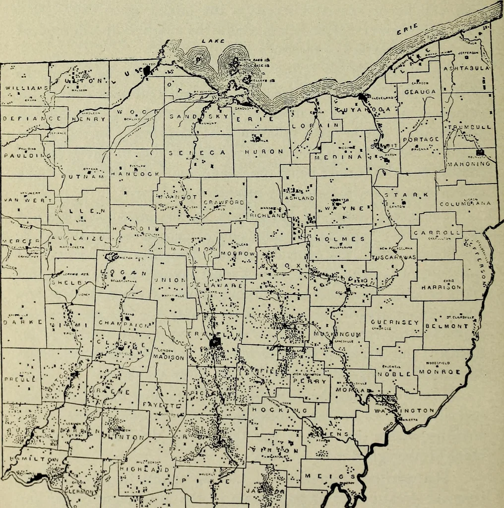 An illustration from Ohio archæological and historical quarterly, 1887, leaf 421