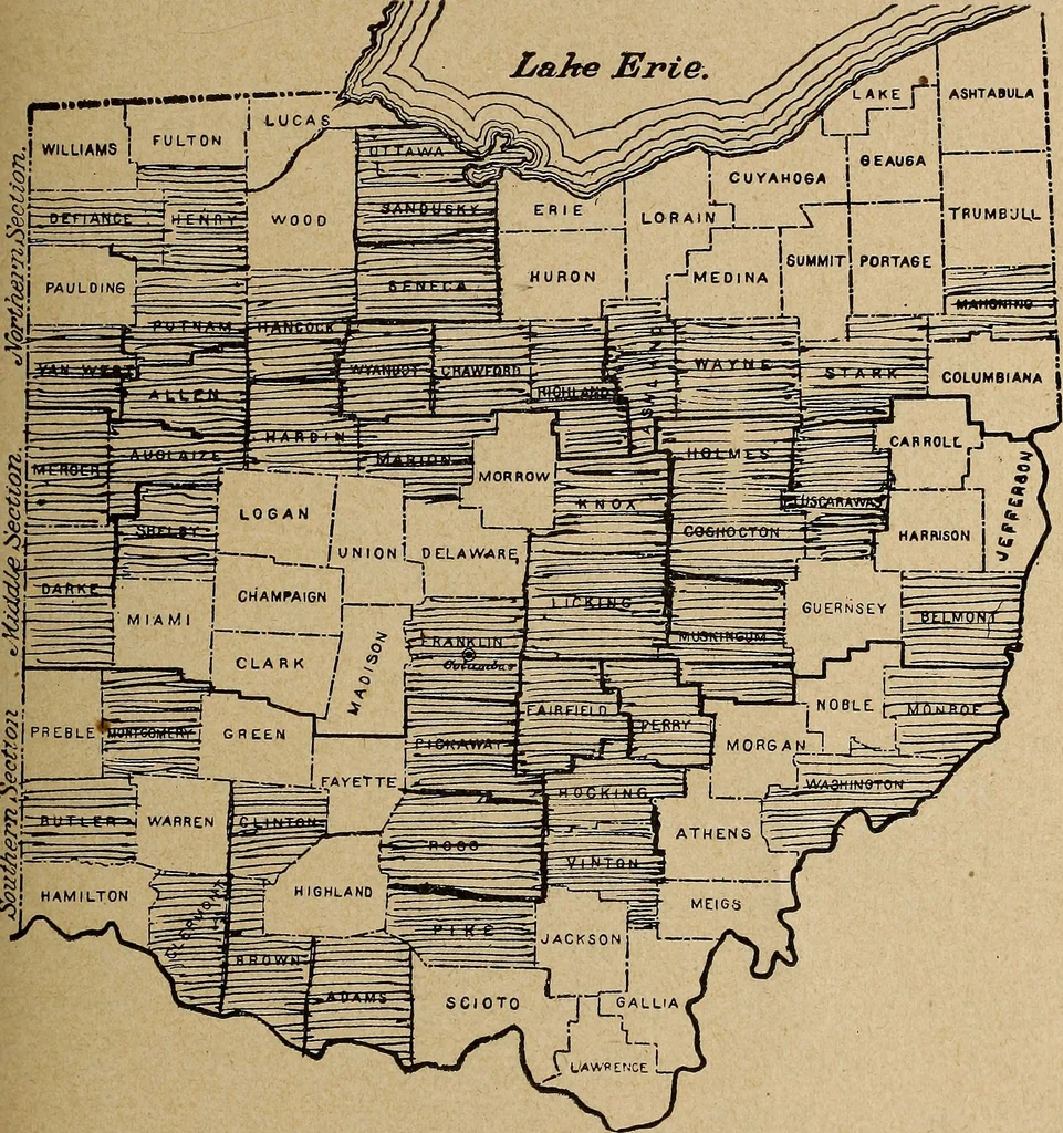 An illustration from Ohio archæological and historical quarterly, 1887, leaf 104
