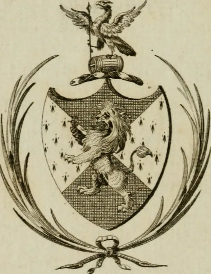 An illustration from Oikidia, or, Nutshells : being ichnographic distributions for small villas, chiefly upon oeconomical principles : in seven classes, with occasional remarks, 1785, leaf 1