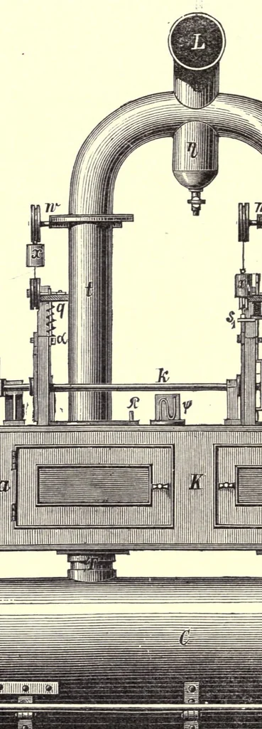 An illustration from Oil colours and printers' inks; a practical handbook treating of linseed oil, boiled oil, paints, artists' colours, lampblack and printers' inks, black and coloured, 1903, leaf 118