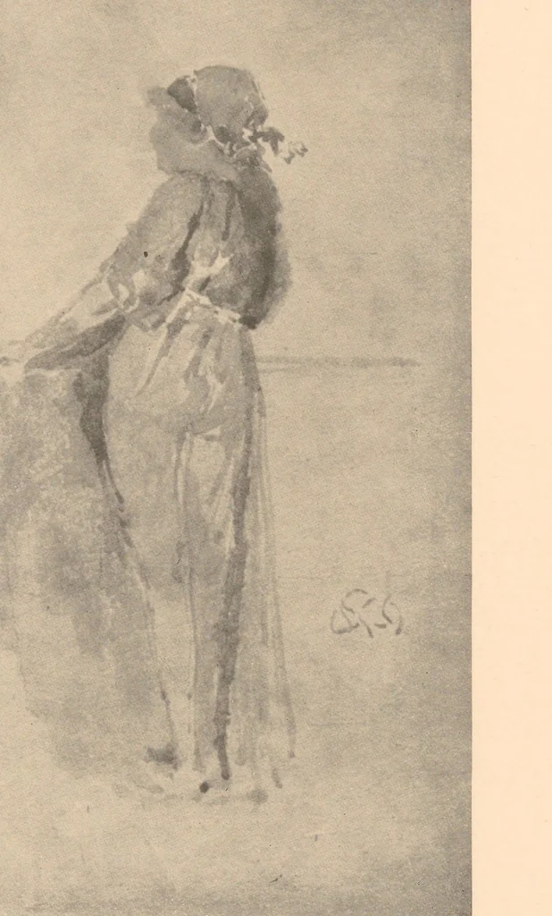 An illustration from Oils, water colors, pastels & drawings, 1911, leaf 29