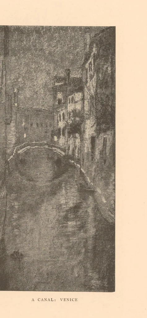 An illustration from Oils, water colors, pastels & drawings, 1911, leaf 41