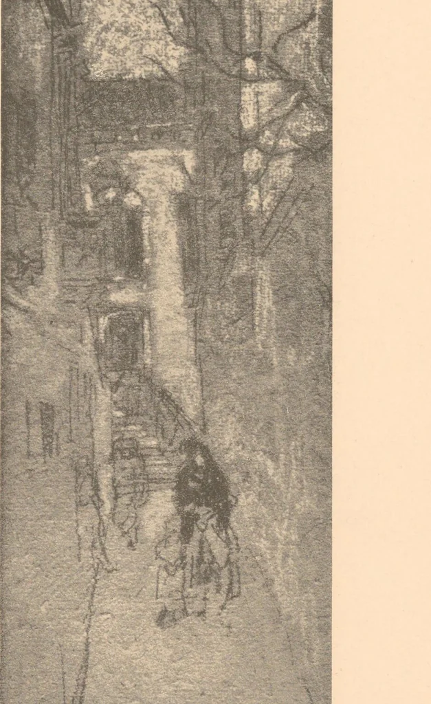 An illustration from Oils, water colors, pastels & drawings, 1911, leaf 43