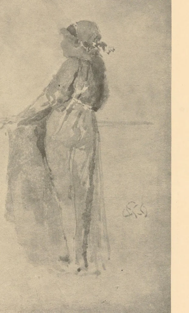 An illustration from Oils, water colors, pastels & drawings, 1911, leaf 29
