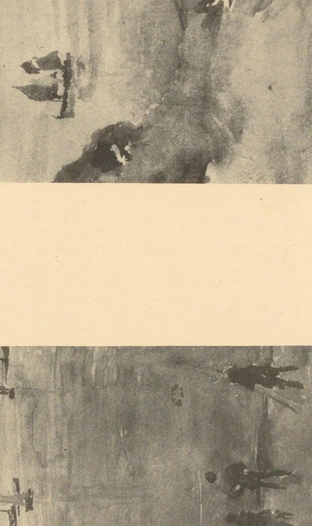 An illustration from Oils, water colors, pastels & drawings, 1911, leaf 33