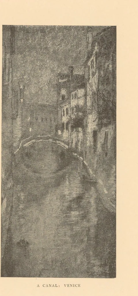 An illustration from Oils, water colors, pastels & drawings, 1911, leaf 41