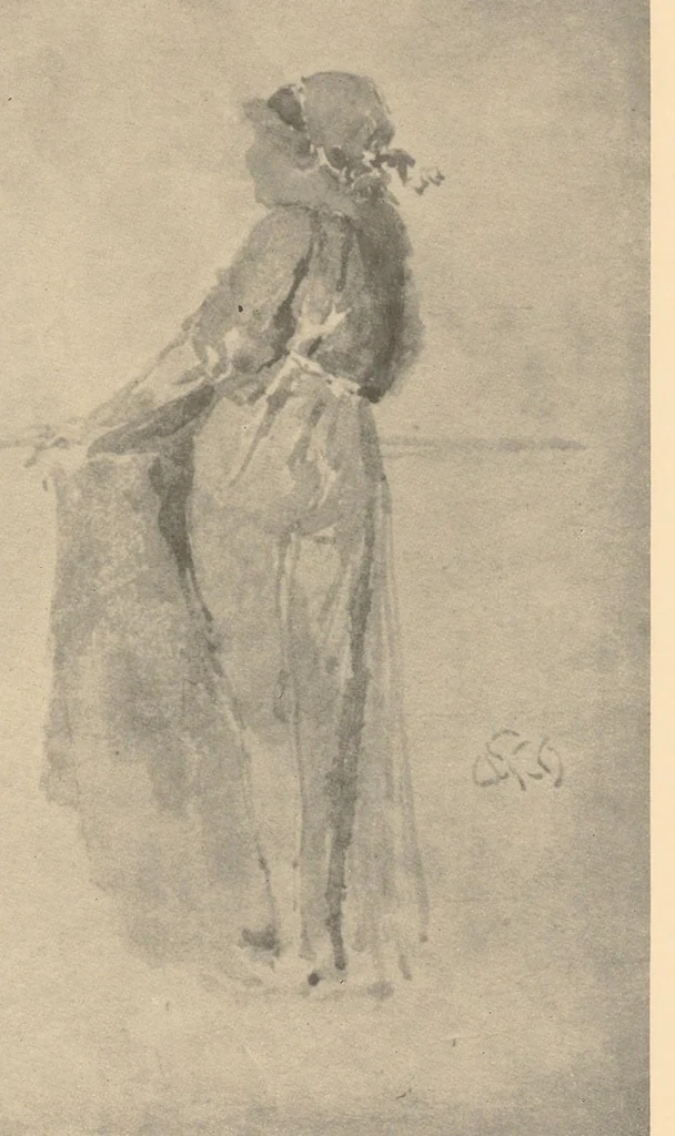 An illustration from Oils, water colors, pastels & drawings, 1911, leaf 29