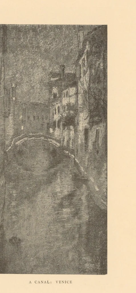An illustration from Oils, water colors, pastels & drawings, 1911, leaf 41