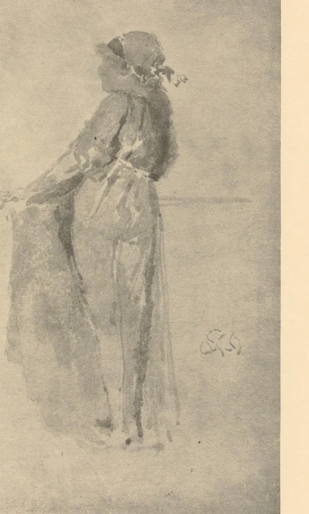 An illustration from Oils, water colors, pastels & drawings, 1911, leaf 29