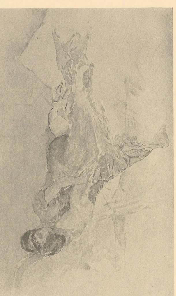 An illustration from Oils, water colors, pastels & drawings, 1911, leaf 31