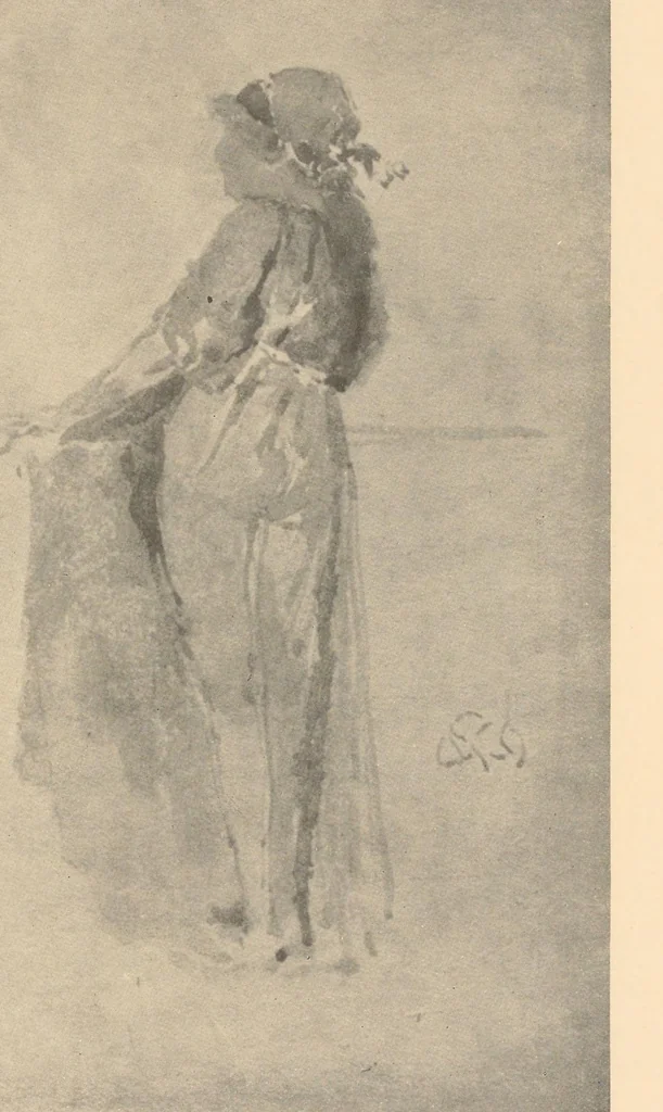 An illustration from Oils, water colors, pastels & drawings, 1911, leaf 29