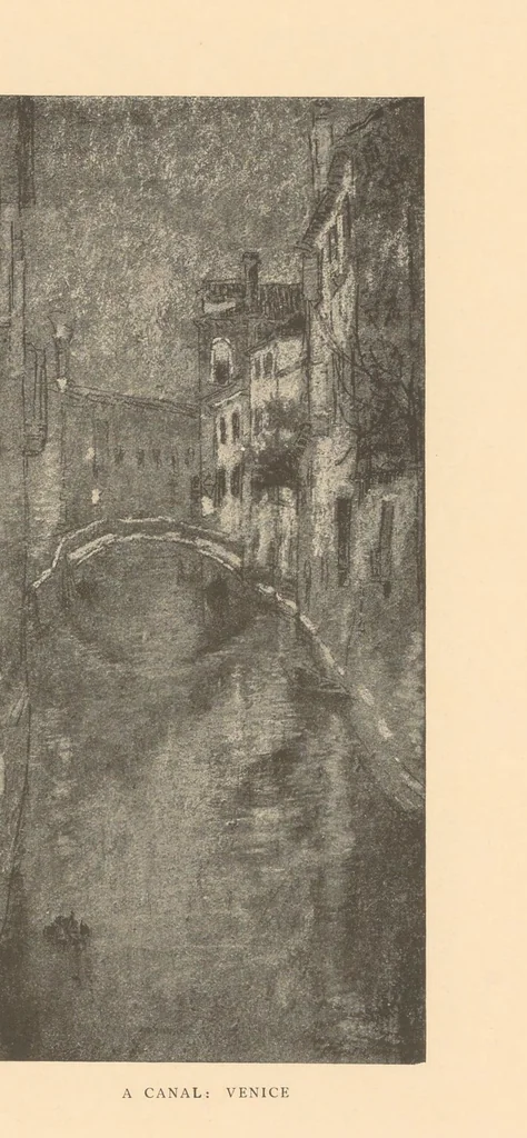 An illustration from Oils, water colors, pastels & drawings, 1911, leaf 41