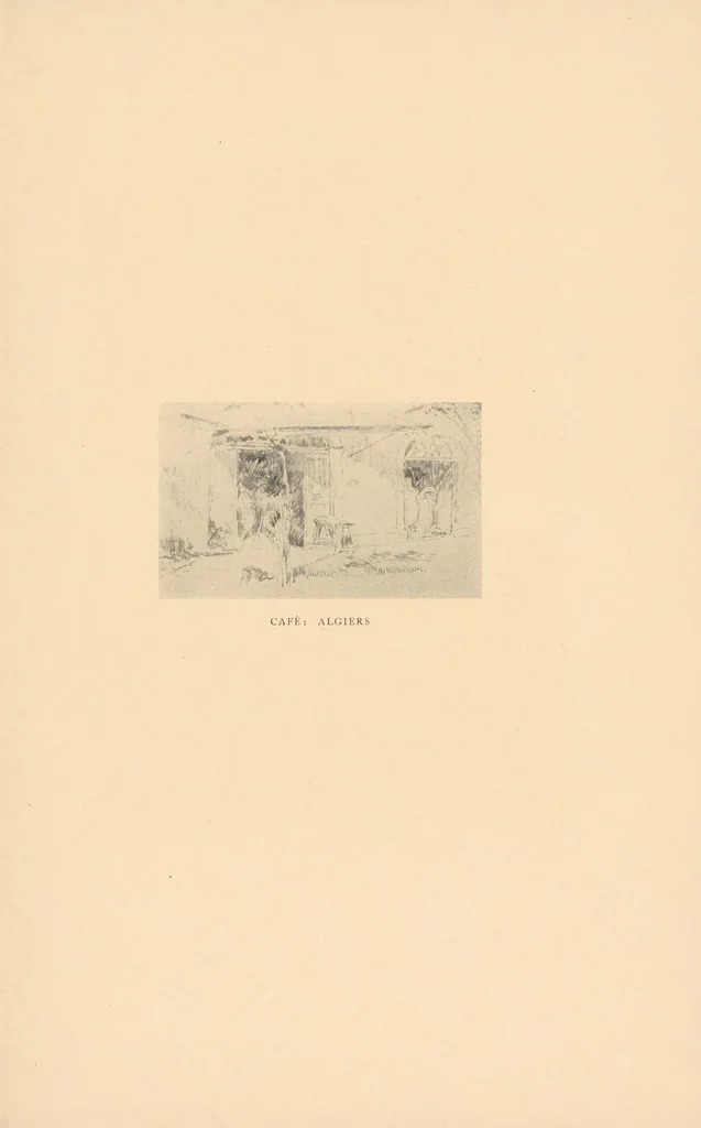 An illustration from Oils, water colors, pastels & drawings, 1911, leaf 53