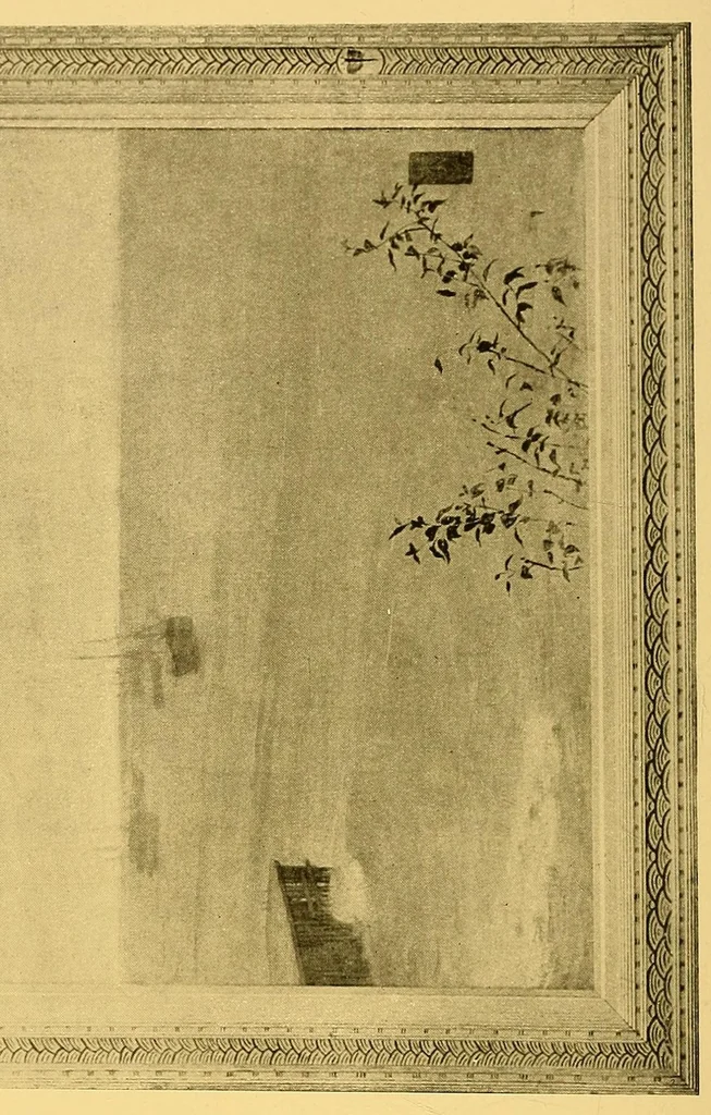 An illustration from Oils, water colors, pastels & drawings by James McNeill Whistler, 1911, leaf 16