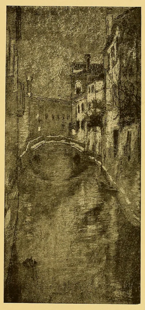 An illustration from Oils, water colors, pastels & drawings by James McNeill Whistler, 1911, leaf 43
