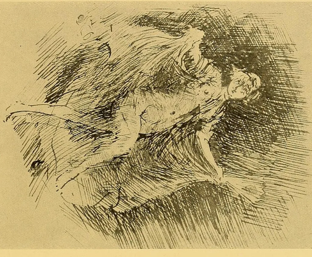 An illustration from Oils, water colors, pastels & drawings by James McNeill Whistler, 1911, leaf 51