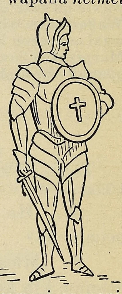 An illustration from Okodakigiye wakan wiwigawangapi iteowapi yukan, 1896, leaf 12