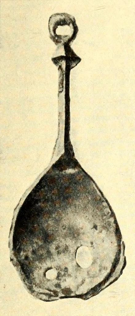 An illustration from Old base metal spoons, 1908, leaf 31