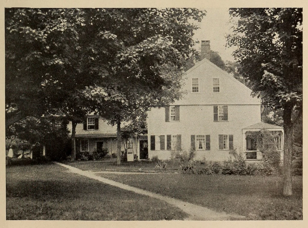 An illustration from The old Boston post road, 1913, leaf 337