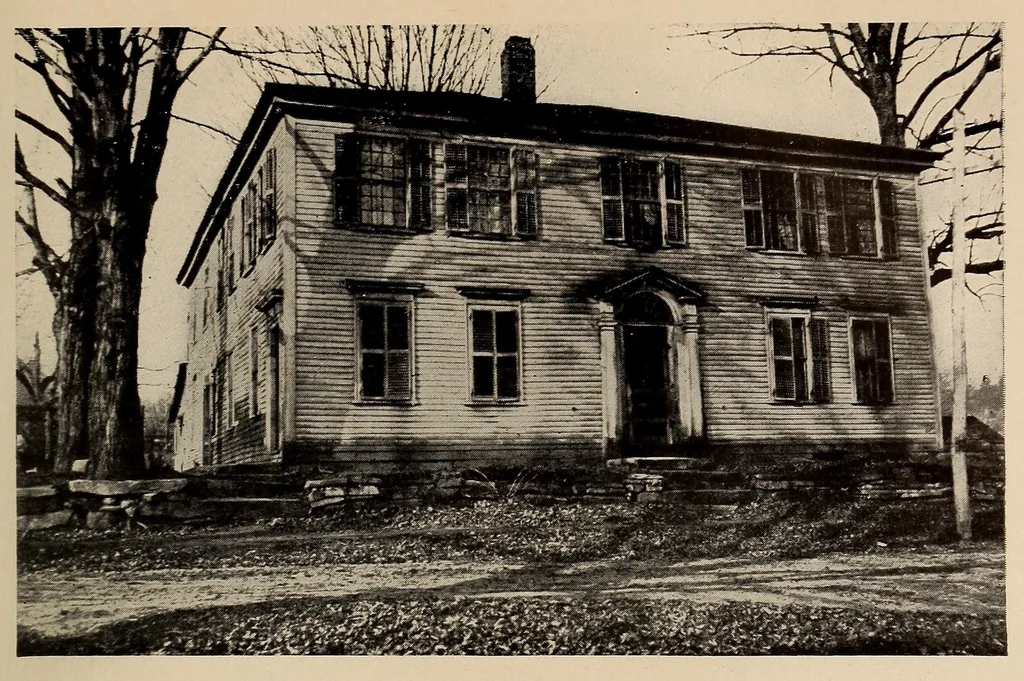 An illustration from The old Boston post road, 1913, leaf 437
