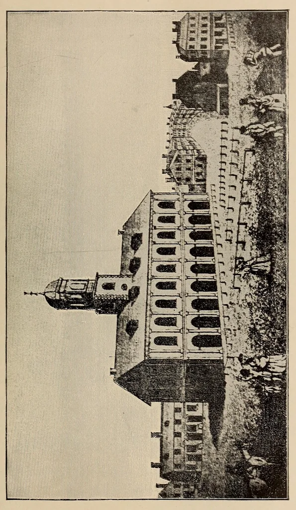 An illustration from The old Boston post road, 1913, leaf 581