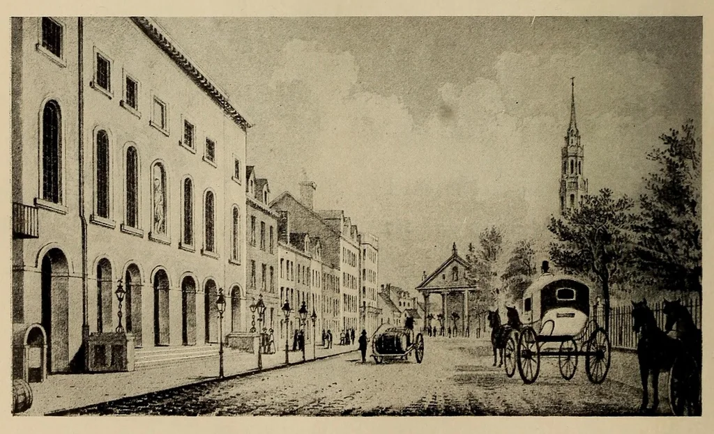 An illustration from The old Boston post road, 1913, leaf 78