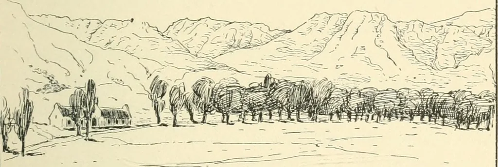 An illustration from Old Cape Colony; a chronicle of her men and houses from 1652-1806, 1903, leaf 106