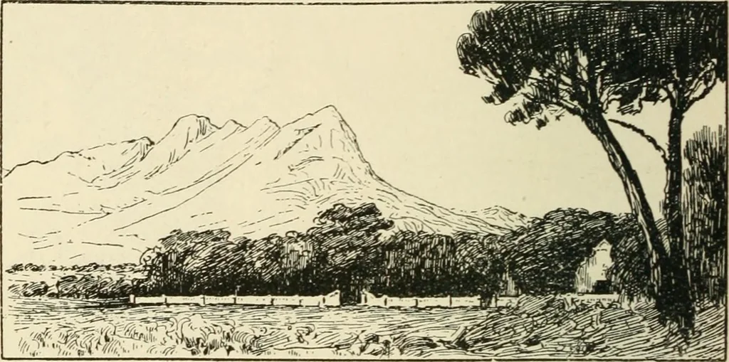 An illustration from Old Cape Colony; a chronicle of her men and houses from 1652-1806, 1903, leaf 167