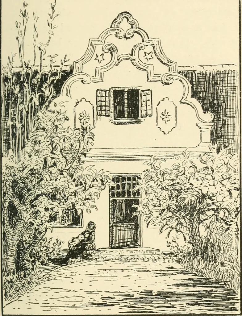 An illustration from Old Cape Colony; a chronicle of her men and houses from 1652-1806, 1903, leaf 186