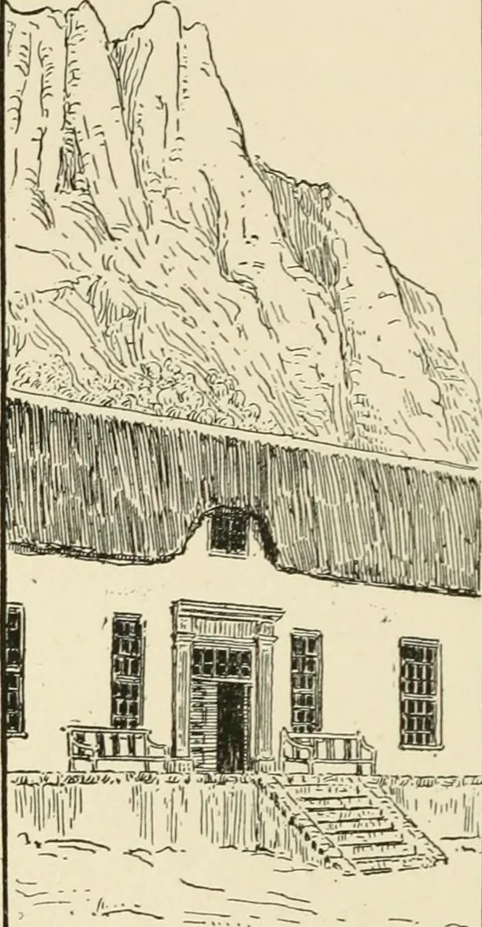 An illustration from Old Cape Colony; a chronicle of her men and houses from 1652-1806, 1903, leaf 197