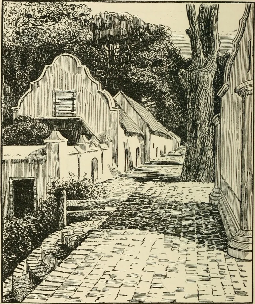 An illustration from Old Cape Colony; a chronicle of her men and houses from 1652-1806, 1903, leaf 201