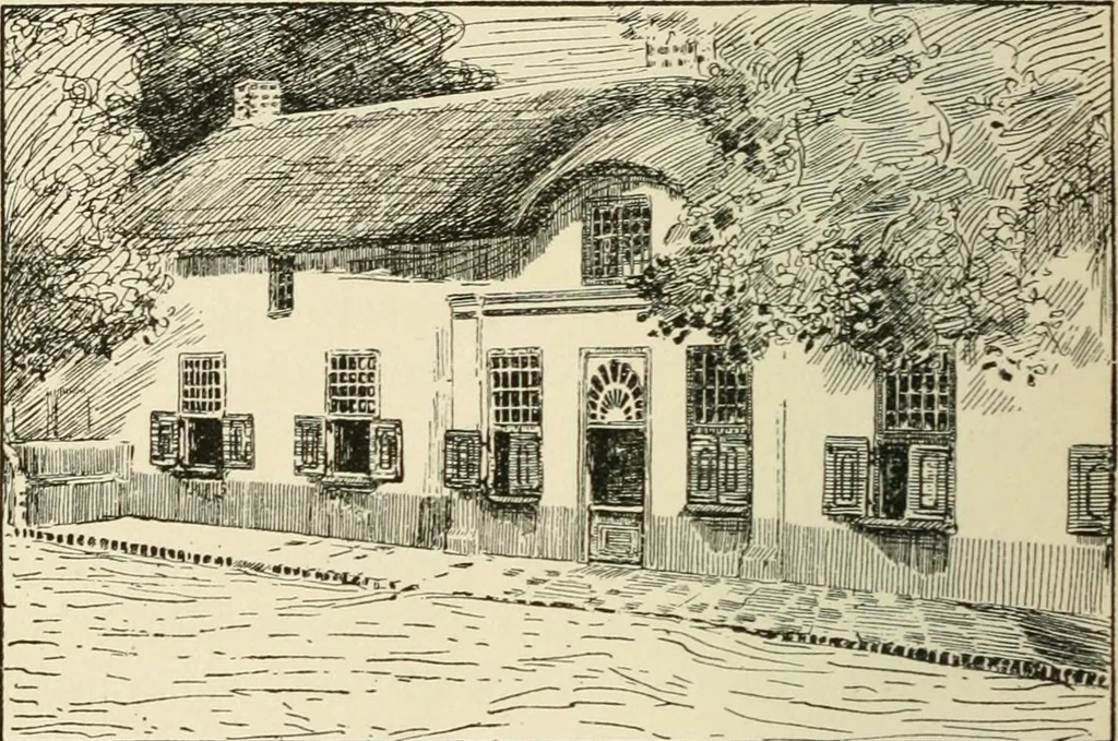 An illustration from Old Cape Colony; a chronicle of her men and houses from 1652-1806, 1903, leaf 271