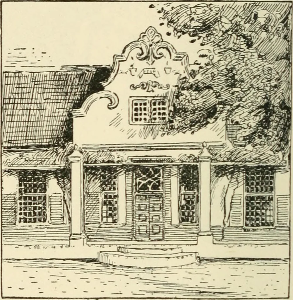 An illustration from Old Cape Colony; a chronicle of her men and houses from 1652-1806, 1903, leaf 275