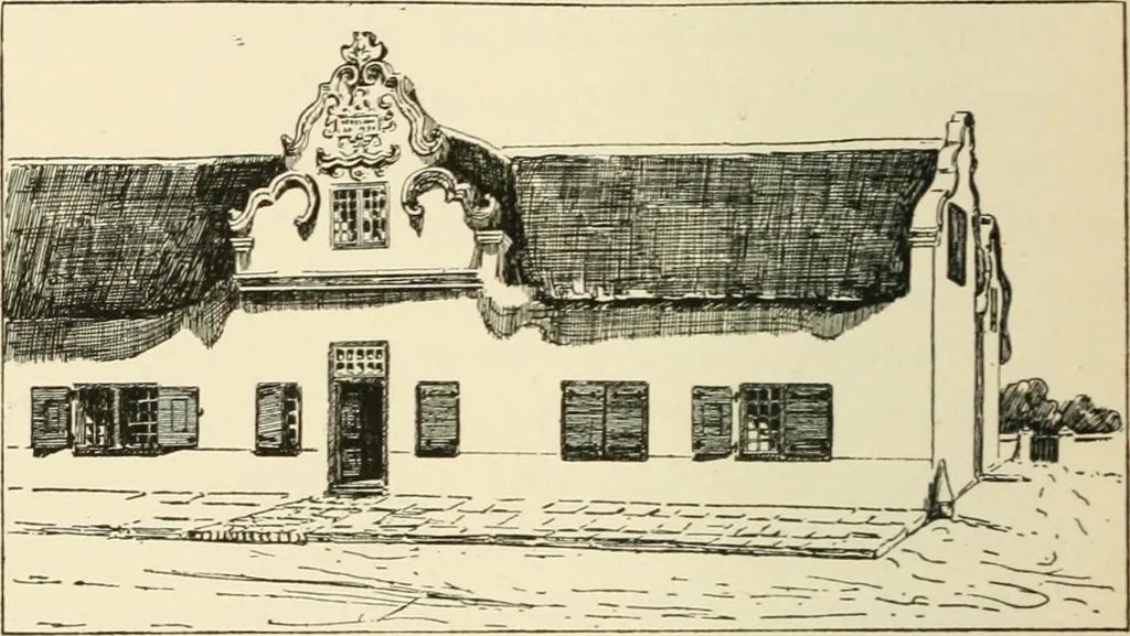 An illustration from Old Cape Colony; a chronicle of her men and houses from 1652-1806, 1903, leaf 293