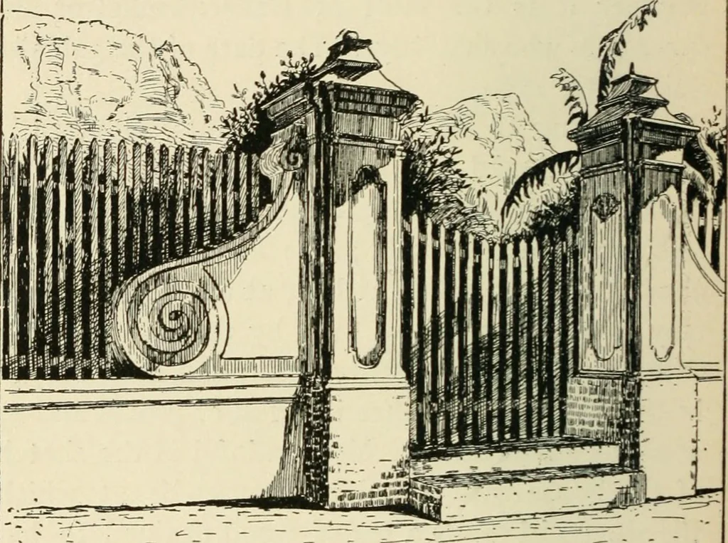 An illustration from Old Cape Colony; a chronicle of her men and houses from 1652-1806, 1903, leaf 295