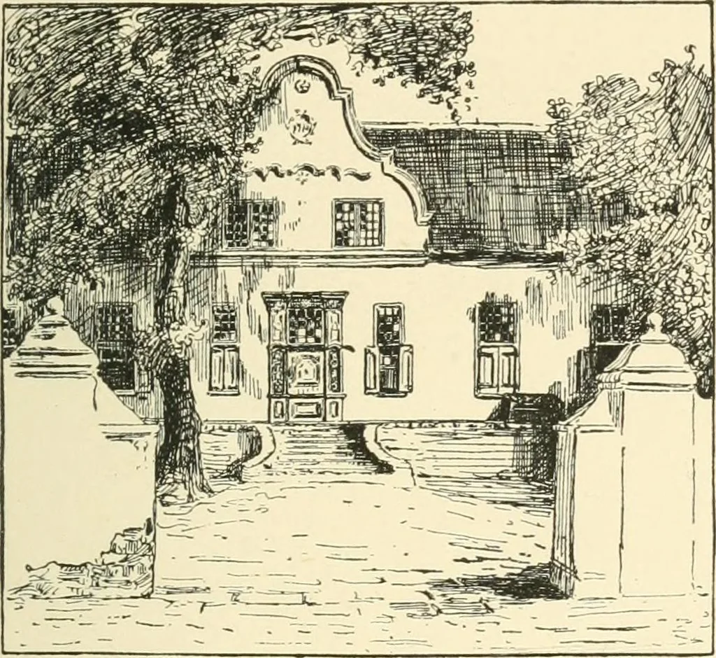 An illustration from Old Cape Colony; a chronicle of her men and houses from 1652-1806, 1903, leaf 298