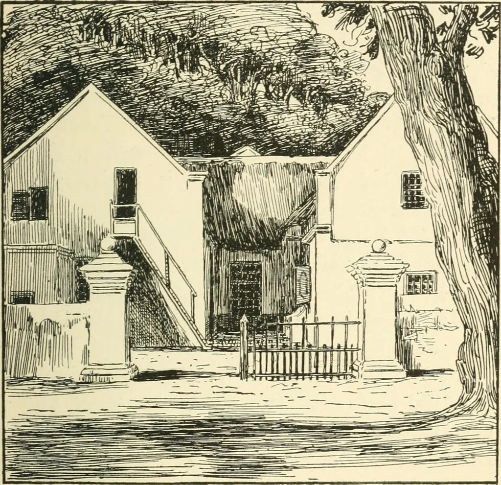 An illustration from Old Cape Colony; a chronicle of her men and houses from 1652-1806, 1903, leaf 312
