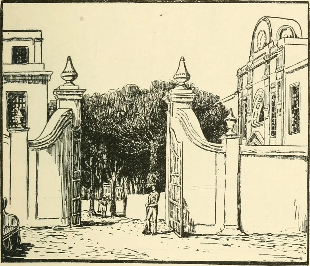 An illustration from Old Cape Colony; a chronicle of her men and houses from 1652-1806, 1903, leaf 314