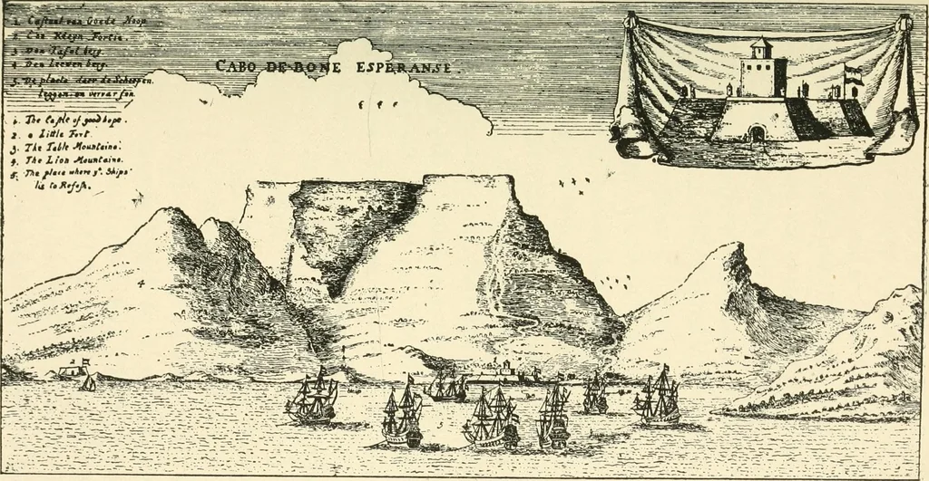 An illustration from Old Cape Colony; a chronicle of her men and houses from 1652-1806, 1903, leaf 40