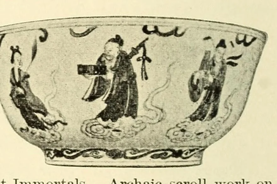 An illustration from Old china, 1901, leaf 284