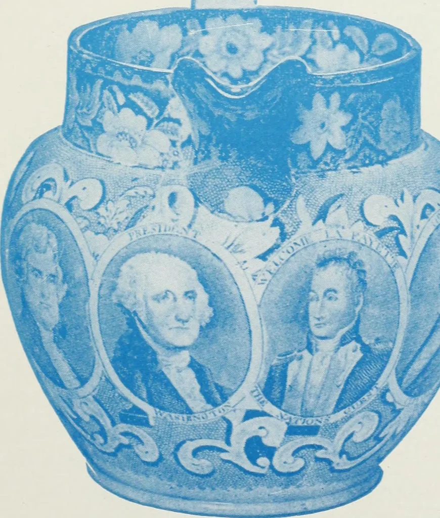 An illustration from The old china book : including Staffordshire, Wedgwood, lustre, and other English pottery and porcelain, 1903, leaf 10