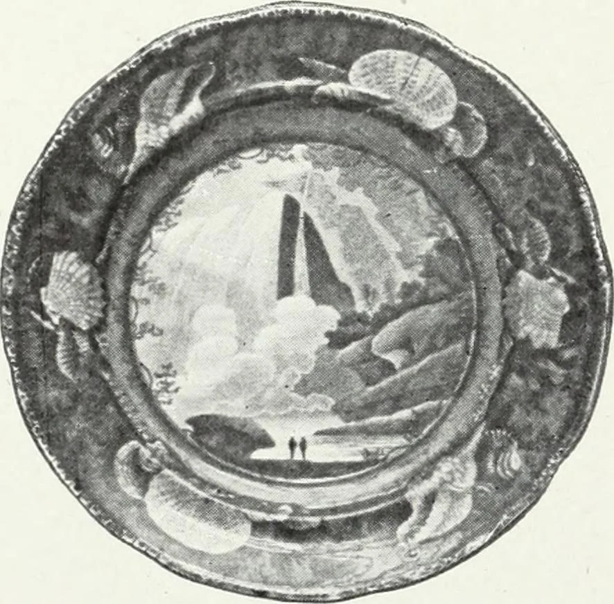 An illustration from The old china book : including Staffordshire, Wedgwood, lustre, and other English pottery and porcelain, 1903, leaf 111
