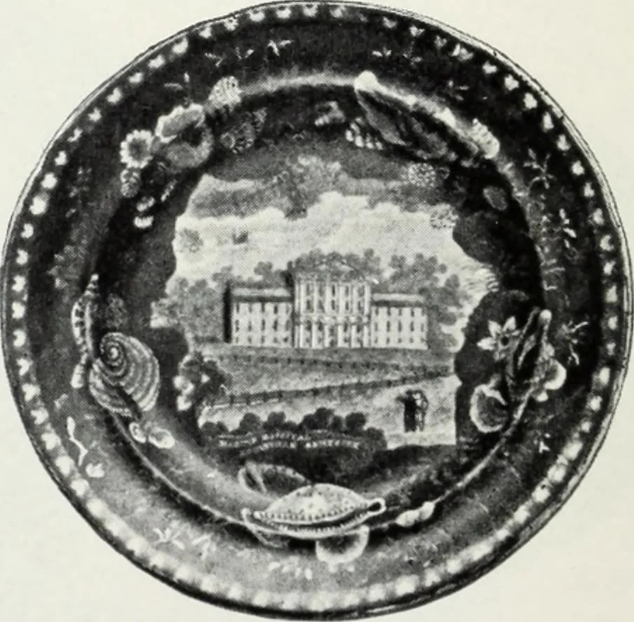 An illustration from The old china book : including Staffordshire, Wedgwood, lustre, and other English pottery and porcelain, 1903, leaf 111