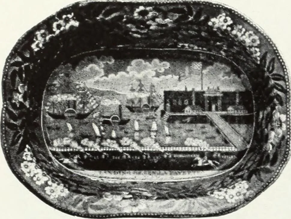 An illustration from The old china book : including Staffordshire, Wedgwood, lustre, and other English pottery and porcelain, 1903, leaf 115