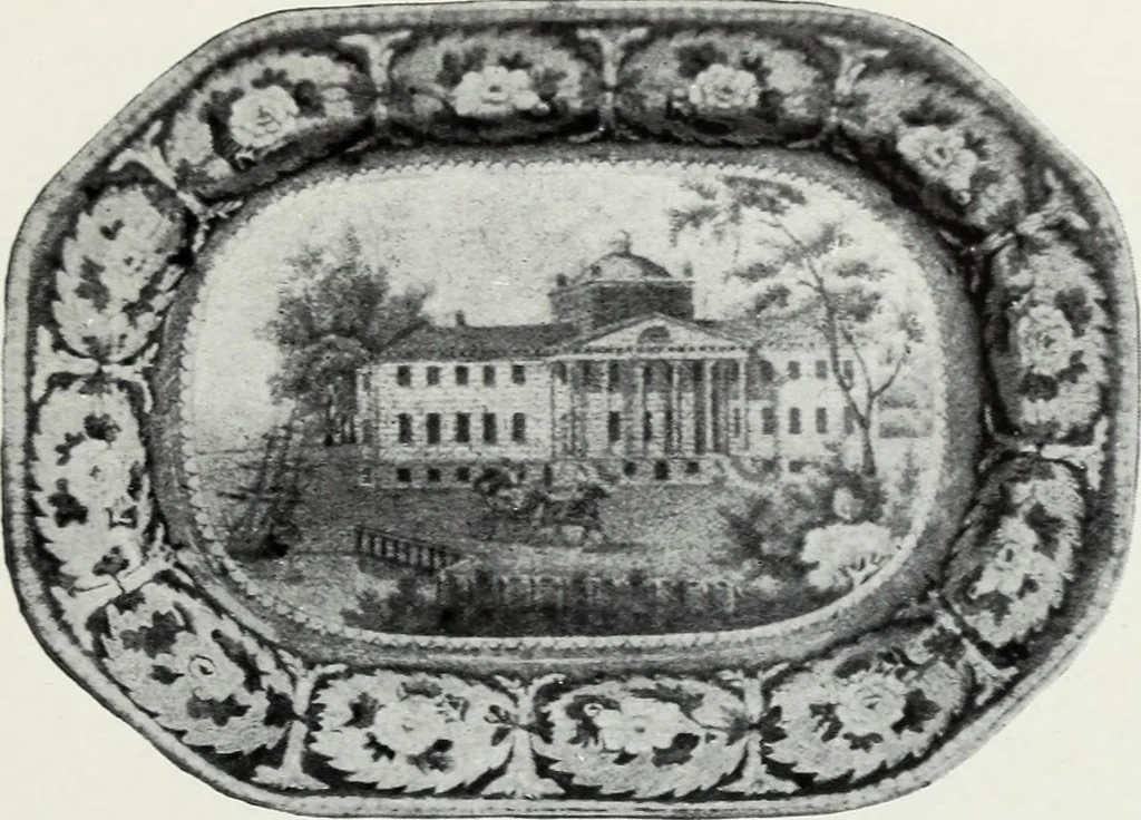 An illustration from The old china book : including Staffordshire, Wedgwood, lustre, and other English pottery and porcelain, 1903, leaf 120