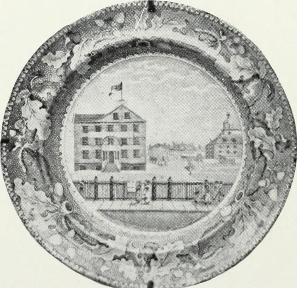 An illustration from The old china book : including Staffordshire, Wedgwood, lustre, and other English pottery and porcelain, 1903, leaf 125