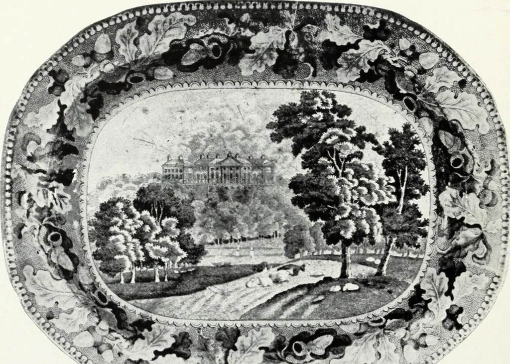 An illustration from The old china book : including Staffordshire, Wedgwood, lustre, and other English pottery and porcelain, 1903, leaf 127