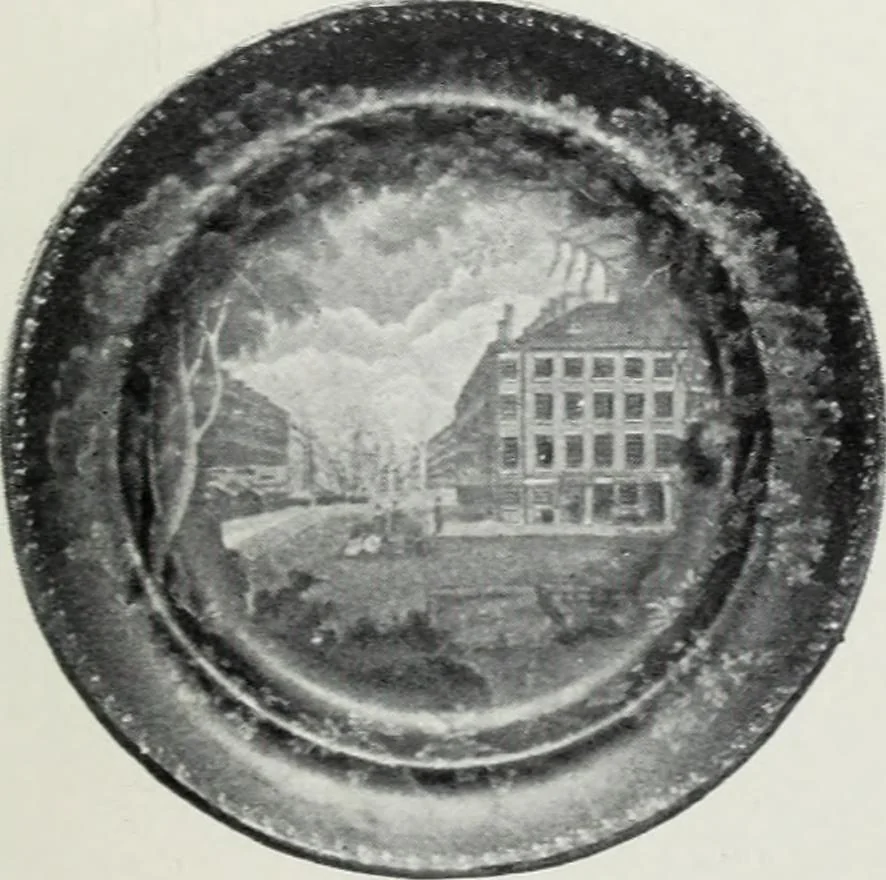 An illustration from The old china book : including Staffordshire, Wedgwood, lustre, and other English pottery and porcelain, 1903, leaf 130