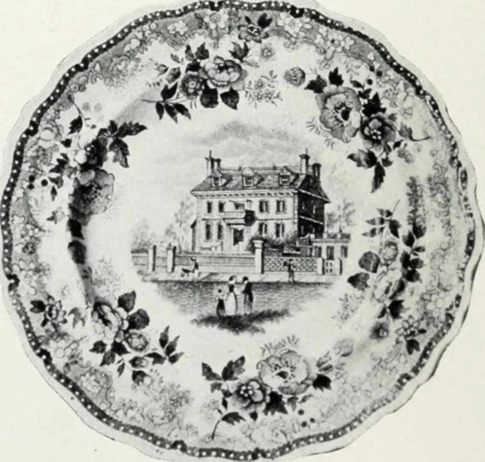 An illustration from The old china book : including Staffordshire, Wedgwood, lustre, and other English pottery and porcelain, 1903, leaf 131